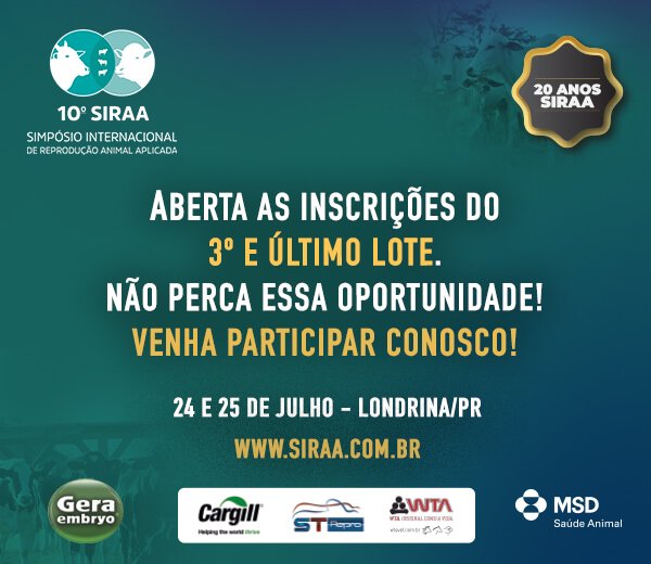 Aberta as inscrições do 3º e Último Lote