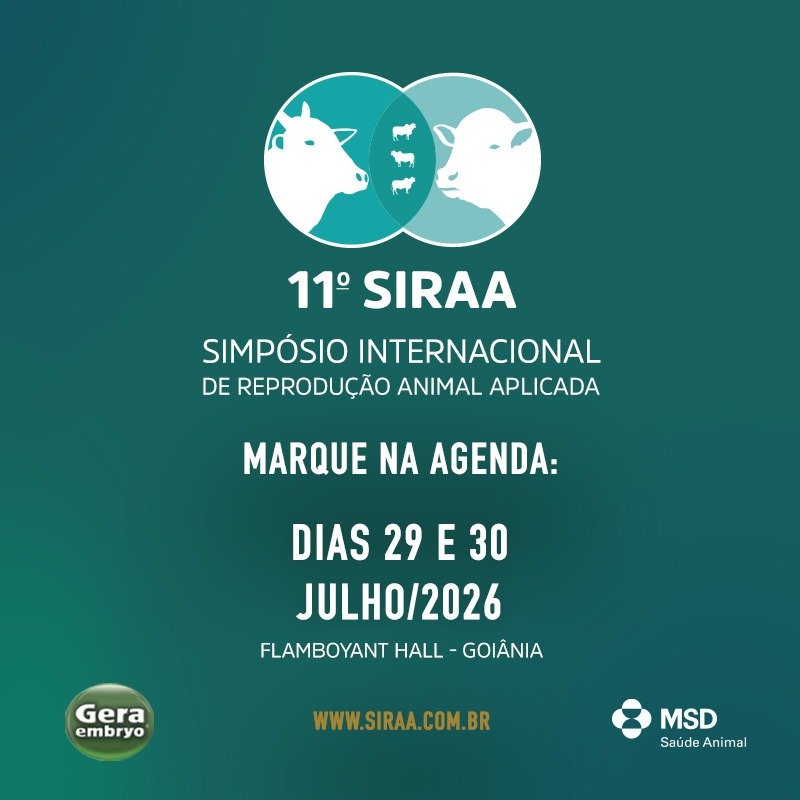 11º SIRAA 2026 – Dias 29 e 30 de julho/2026 – Flamboyant Hall, Goiânia